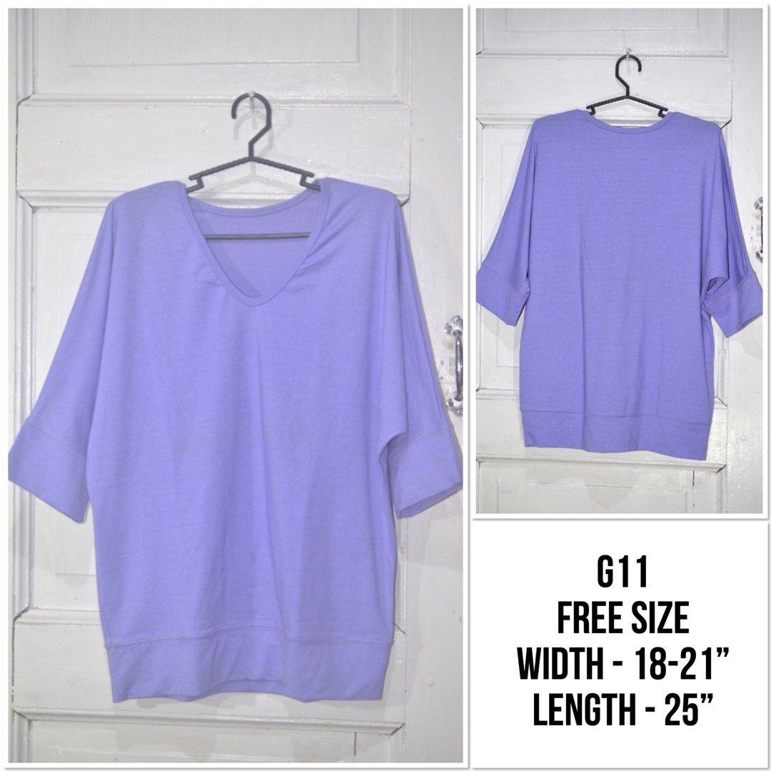 Preloved lavender blouse for women (Category: Blouses) located in Quezon City. Submitted by anythingpreloved0 (Listing ID 1246623825, Image 1). Description: ✅ stretchable.