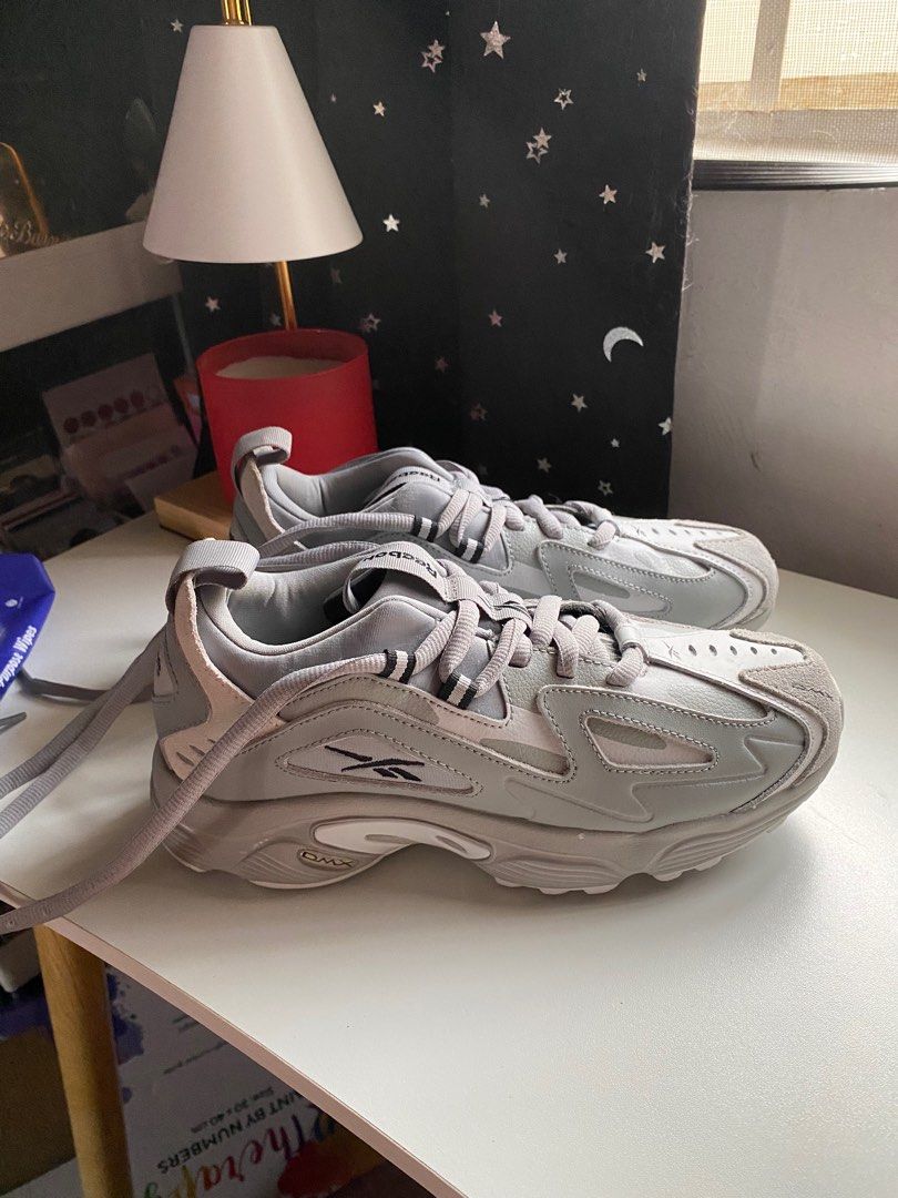 Preloved Reebok Dmx Series 1200 Blue Grey Women s Fashion