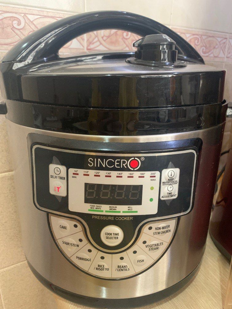 Sincero 8 in top 1 pressure cooker