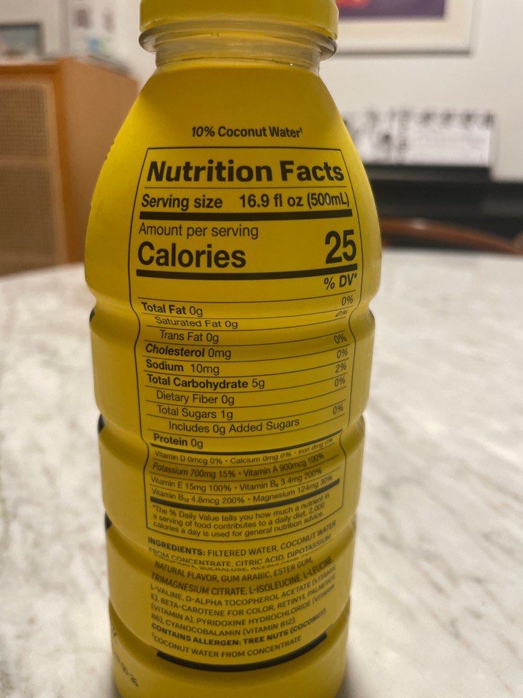 Prime lemonade flavor Logan Paul new, Food & Drinks, Beverages on Carousell