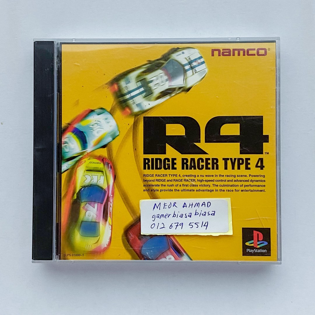 ps1-ridge-racer-type-4-ntsc-j-video-gaming-video-games-playstation