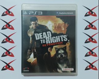 PS3 PlayStation 3 Game Dead to Rights Retribution