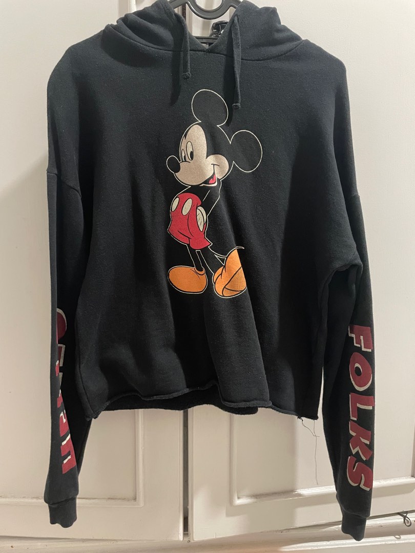 Pull and bear mickey mouse hoodie store