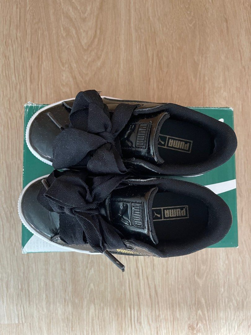 Girls puma basket store