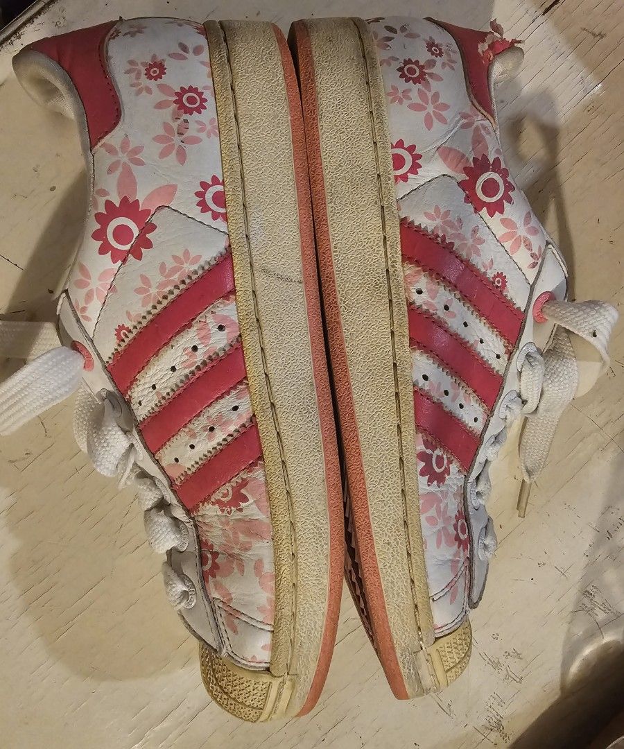 Rare Adidas Superstar flower sneakers