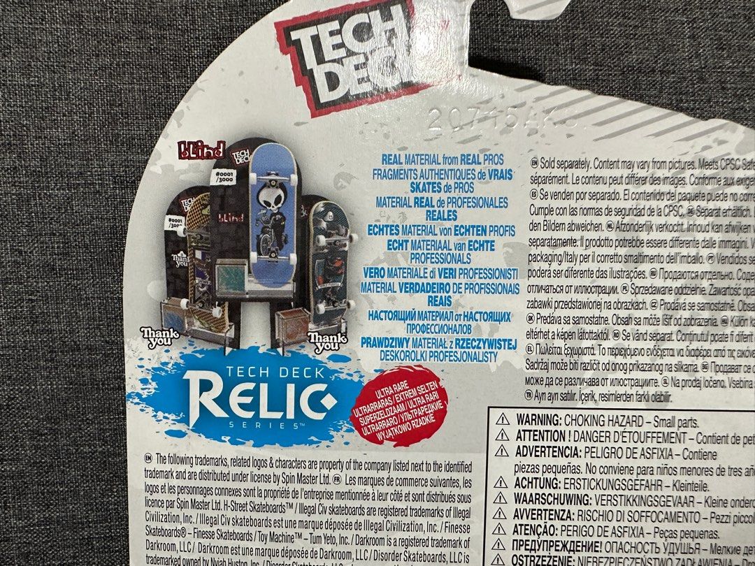 Rare Tech Deck Relic Fingerboard on Carousell