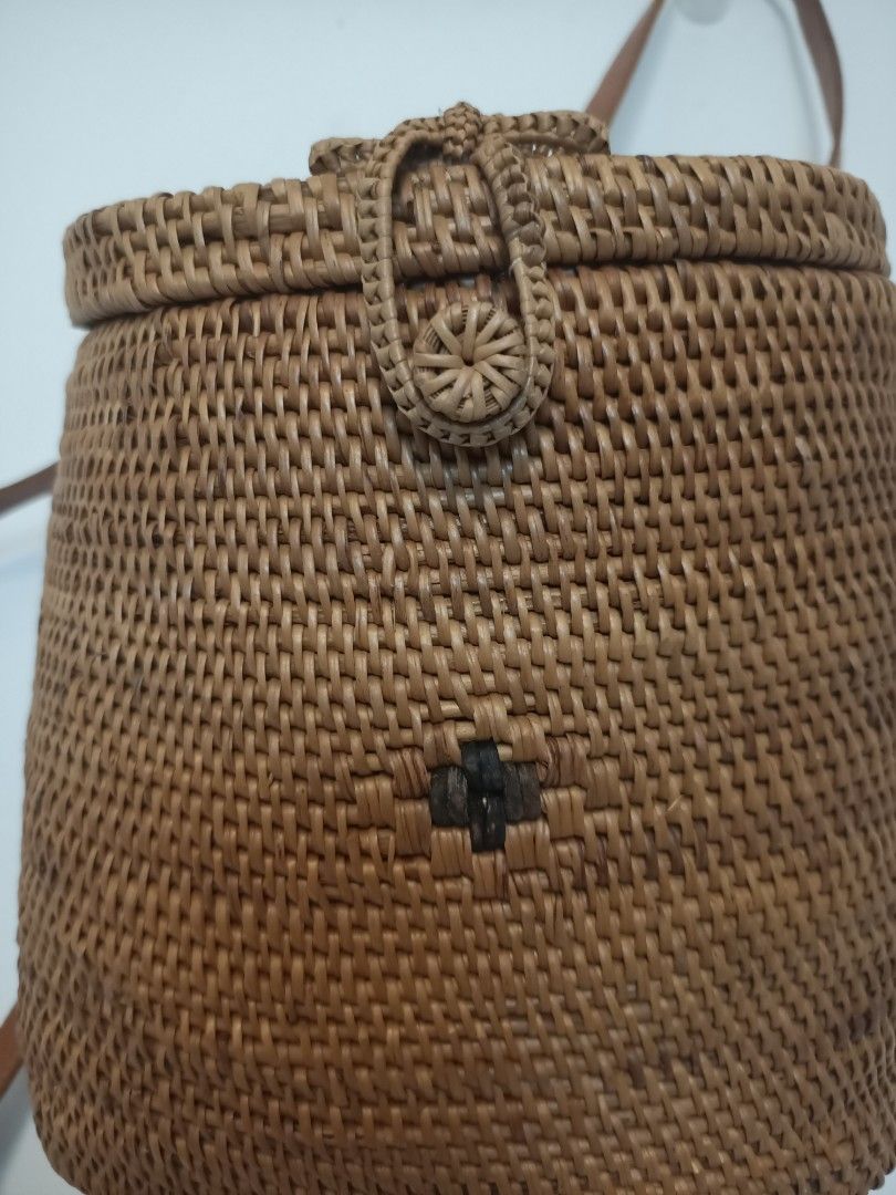 Rattan Backpack