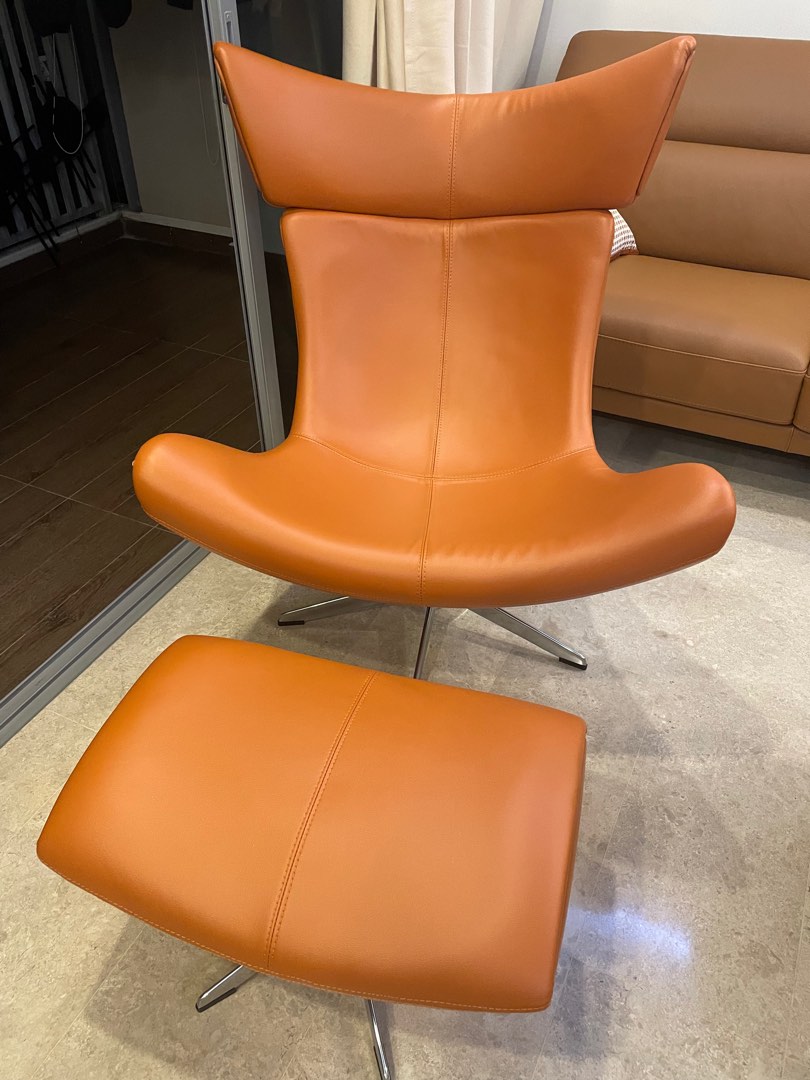 Relaxing sofa with leg rest, Furniture & Home Living, Furniture, Sofas