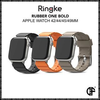 Ringke Fusion-X Guard [Watch Band + Case] Compatible with Apple Watch Ultra  2 / 1 Band with Case (49mm), Shockproof Rugged Stainless Steel Wire Guard  Cover - White 