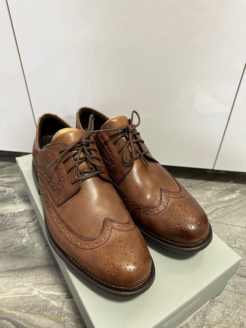 Rockport mens discount wingtip shoes