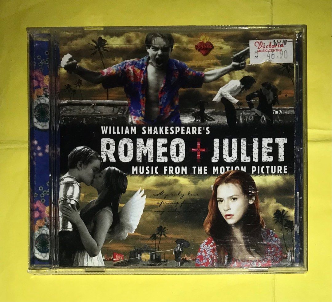 ROMEO + JULIET MOVIE SOUNDTRACK CD, Hobbies & Toys, Music & Media, CDs & DVDs on Carousell