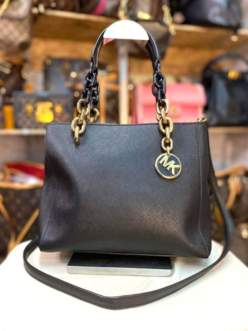 Michael kors cynthia black new arrivals