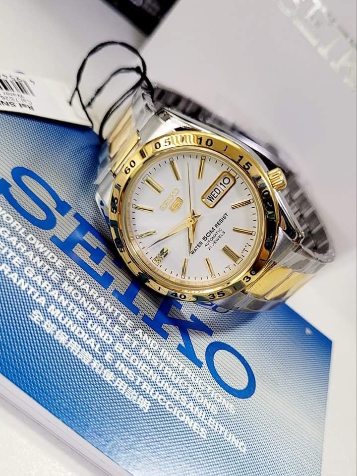 Seiko 5 Couple 21 Jewels Women s Fashion Watches Accessories