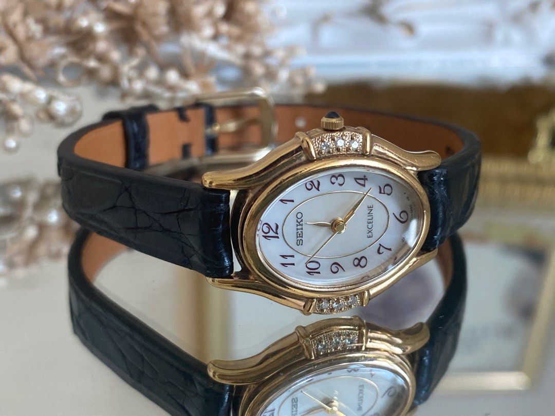 Seiko oval ladies watch new arrivals