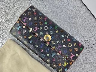 Louis Vuitton White Multicolor Monogram Trifold Wallet – Amarcord