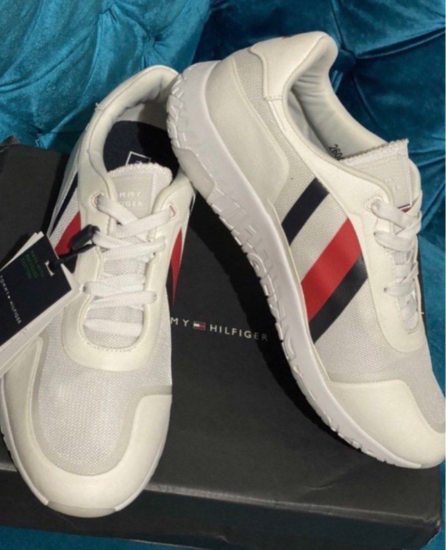 Sepatu sneakers pria tommy hilfiger original 100% with box on Carousell