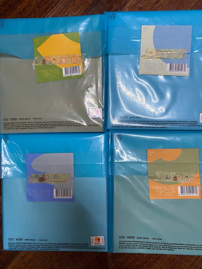 seventeen henggarae album set (Category: K-Wave Merchandise) located in Del Monte. Submitted by bittersweetcigs (Listing ID 1246675250, Image 2). Description: can do tingi free minwon bookmarks if bought set RFS: need funds.