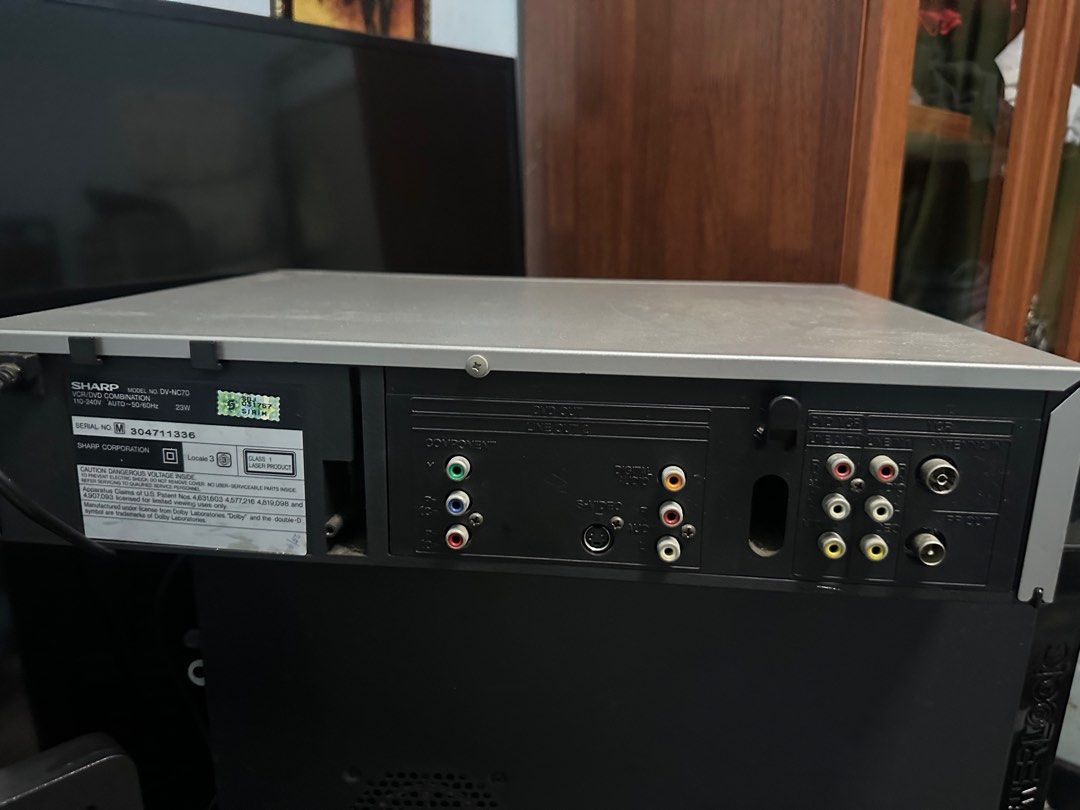 sharp vcr/dvd combination, TV & Home Appliances, TV & Entertainment