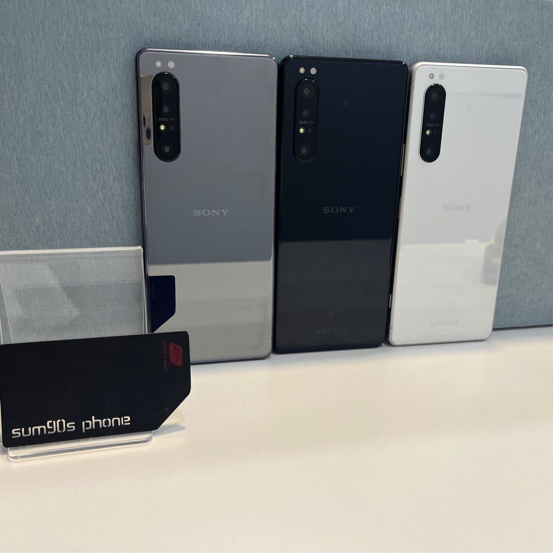 Sony Xperia 1 ii 5G 8+256GB 紫/黑色Purple/Black Color, 手提電話