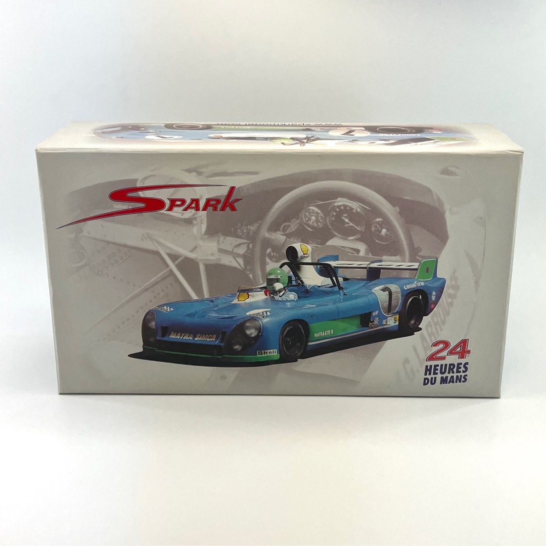 18LM74 SPARK Matra MS 670B #7 Winner 24 Heures Du Mans 1974 1/18 Neuve