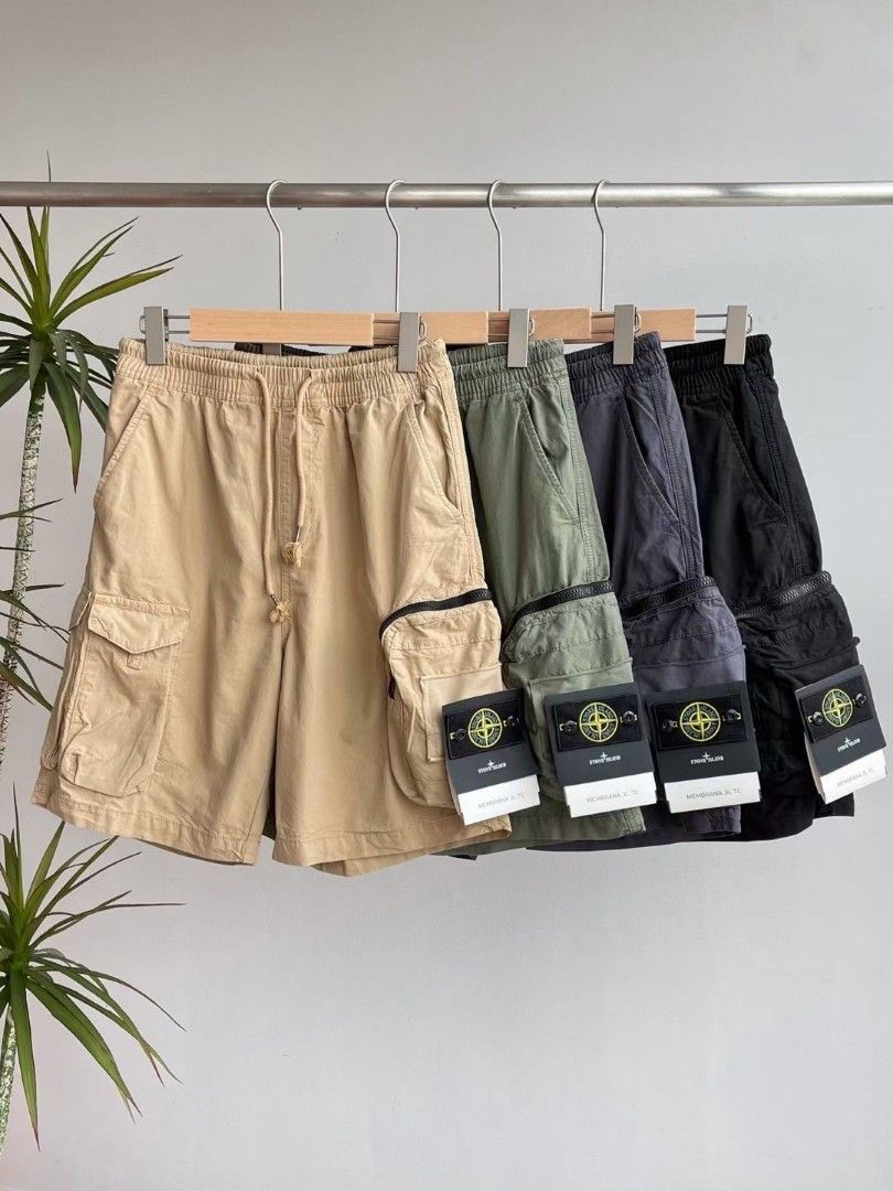 Stone island shorts, 男裝, 褲＆半截裙, 短褲- Carousell