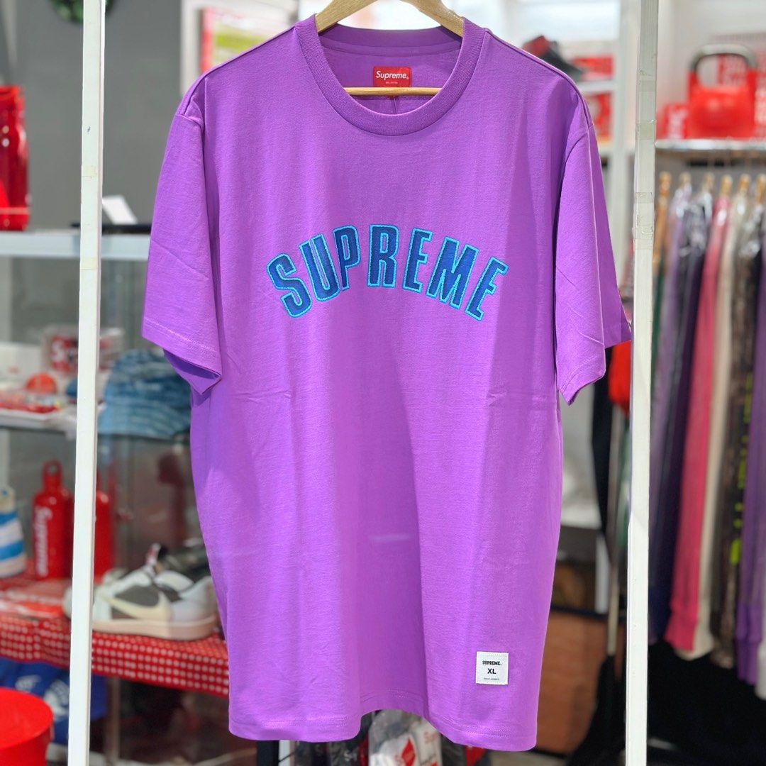 Supreme Fw18 Arc Logo Tee, Men'S Fashion, Tops & Sets, Tshirts & Polo Shirts  On Carousell