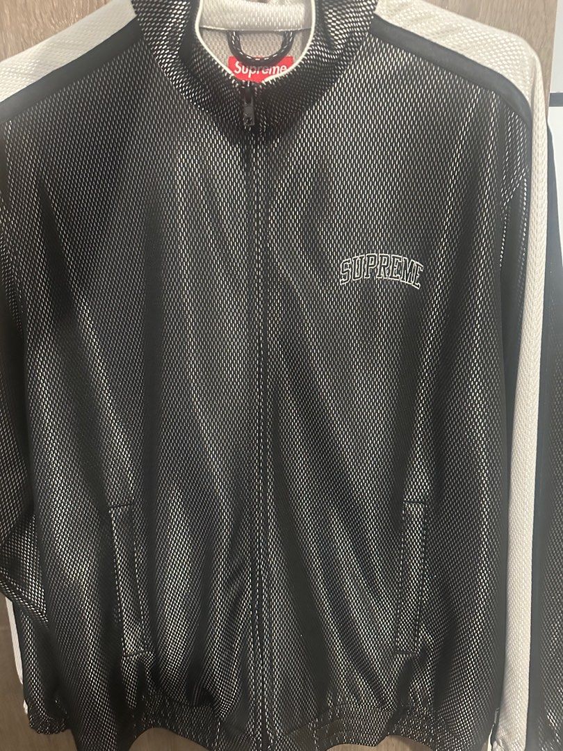 Supreme mesh track jacket hot sale