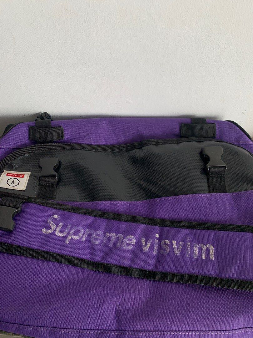 SUPREME X VISVIM MESSENGER BAG, Fesyen Pria, Tas & Dompet , Tas