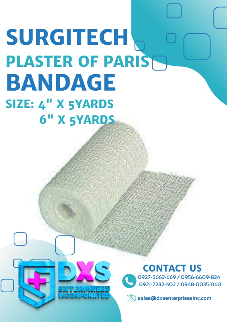 SURGITECH PLASTER OF PARIS BANDAGE on Carousell