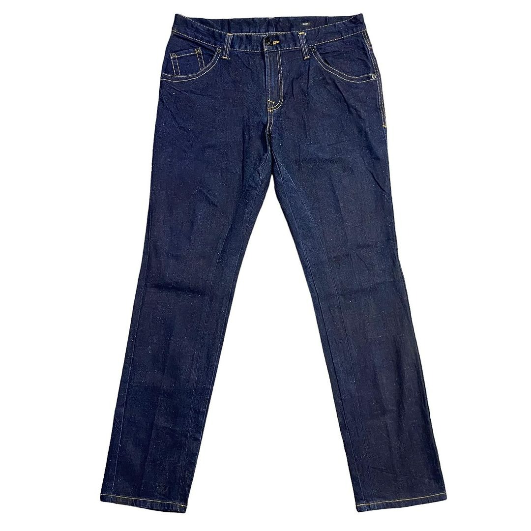 Indigo Denim Straight Fit Jeans
