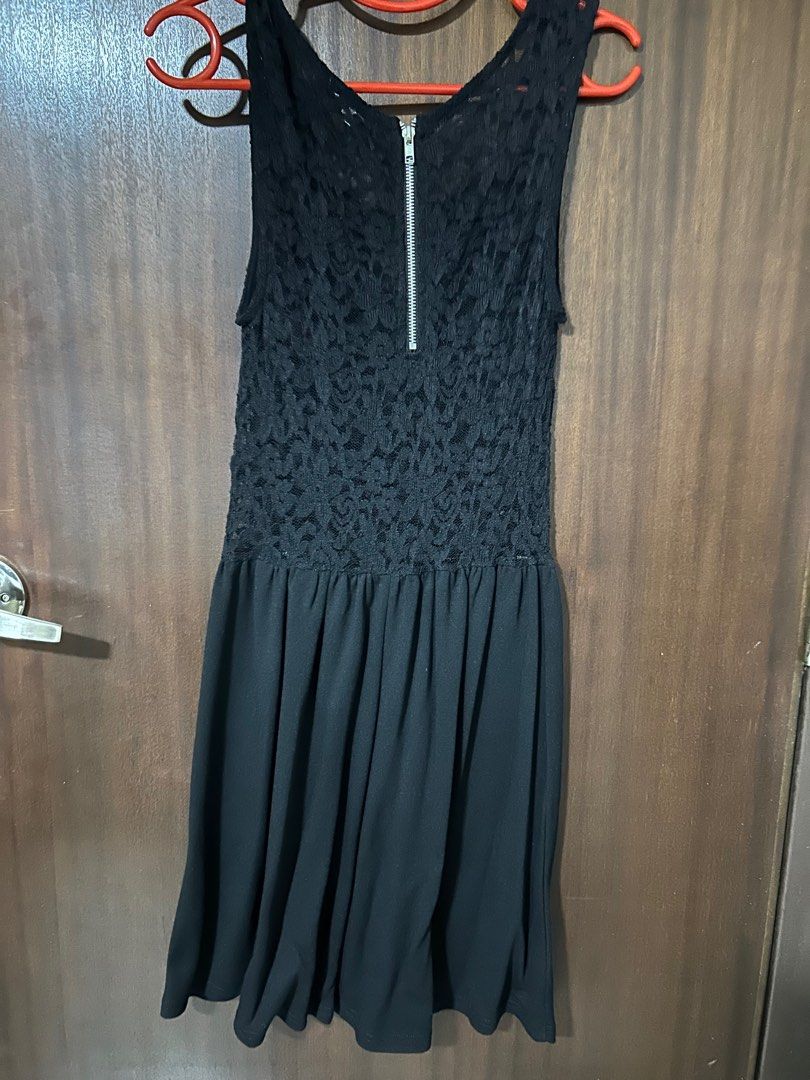 Temt top black dress