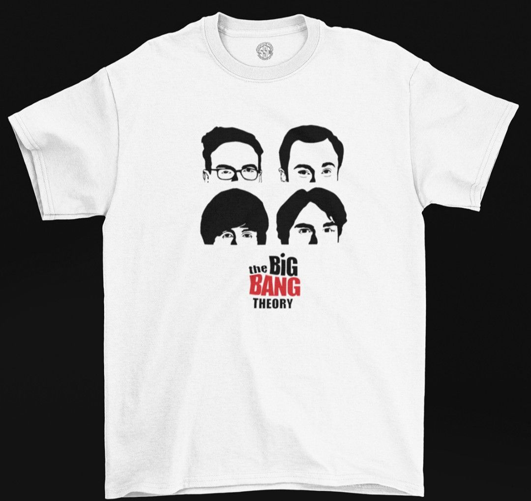 The Big Bang Theory Classic Men s Fashion Tops Sets Tshirts Polo Shirts on Carousell