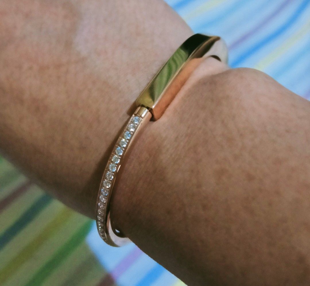 Tiffany sales locks bangle