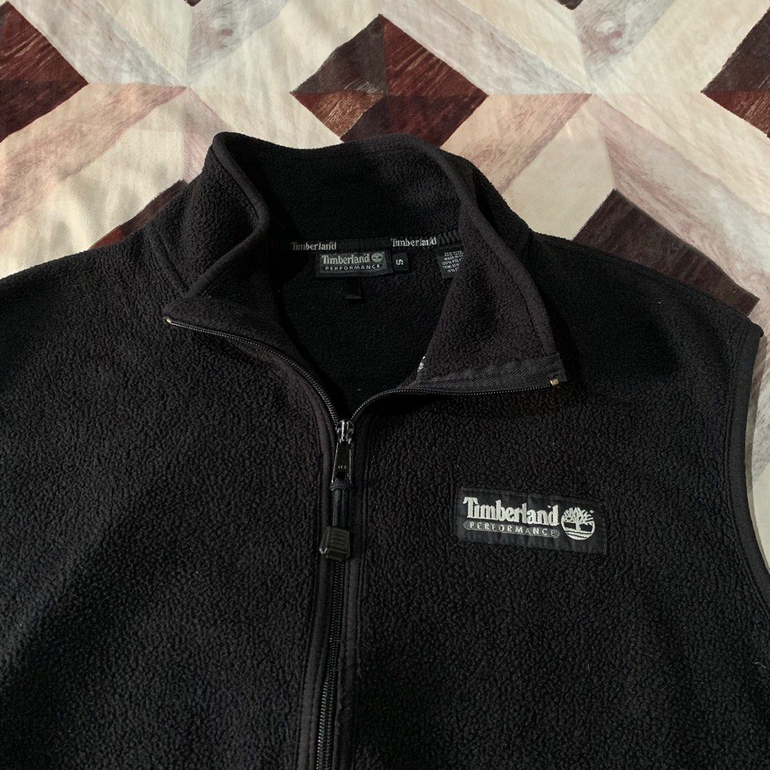 TIMBERLAND FLEECE VEST, Men's Fashion, Coats, Jackets and Outerwear on