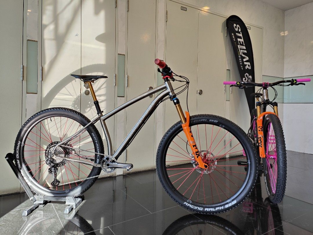 Titanium MTB hardtail mountain bike hi light litespeed (Category: Bicycles) located in Singapore. Submitted by stellarmotoburner (Listing ID 1246708974, Image 2). Description: 1.5k for 1 titanium frame. Whole bike build based on budget. Estimated in total 2.5 to 3k for basic 3-5k for decent components..