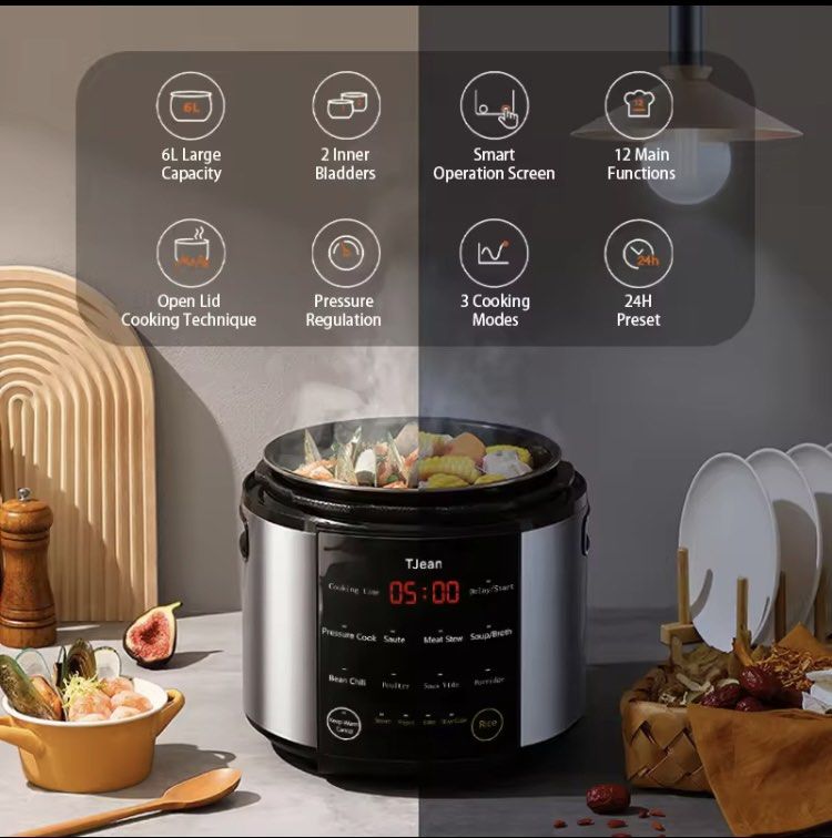 Aeg electric shop pressure cooker