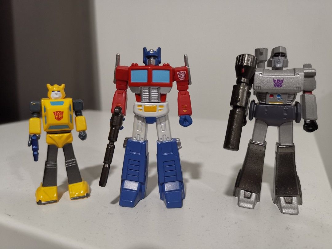 Metacolle G1 Transformers Bumblebee Optimus Prime & Megatron MISB Metacolle G1 Transformers Bumblebee Optimus Prime & Megatron MISB
