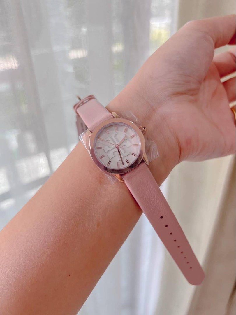 Tory burch pink watch top