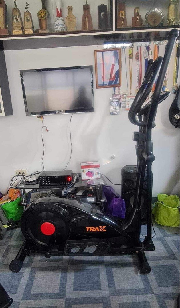 Trax Elliptical Trainer Equipment magnetic wheel Sports Equipment Exercise Fitness Cardio Fitness Machines on Carousell