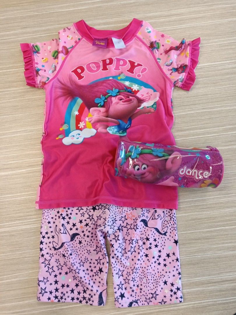 Trolls hot sale swimming costume