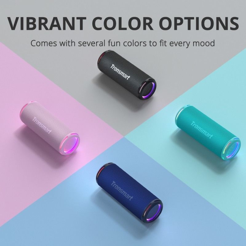 Tronsmart T7 Lite Portable Bluetooth Speakers VMI Direct (Category: Soundbars, Speakers & Amplifiers) located in Manila. Submitted by vmidirect (Listing ID 1246627992, Image 3). Description: Specification Model: T7 Lite Bluetooth Version: 5.3 Bluetooth Profile: A2DP/AVRCP/HFP/HSP Audio Codec: SBC Bluetooth Range: Up to 15m/49ft (open area) IP Rating: IPX7 Output Power: 24W Input Power: 5V/2A, via Type-C port Frequency Range: 60Hz – 20kHz Battery: