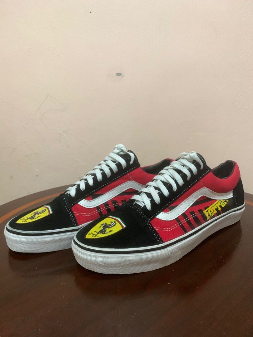 Ferrari vans shoes best sale