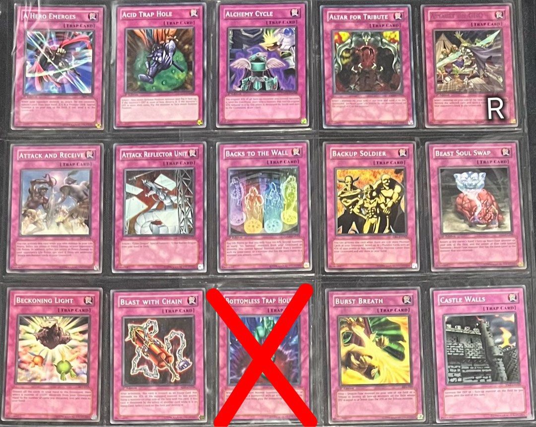 UPDATED AUG 23] Yu-Gi-Oh TCG (Trap Cards), Hobbies & Toys, Toys & Games on  Carousell