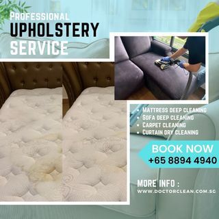 💥PROMOTION💥UPHOLSTERY SERVICES / MATTRESS CLEANING   / SOFA CLEANING / DEEP CLEANING / FABRIC CLEANING / PROFESSIONAL CLEANING SERVICES / PROFESSIONAL UPHOLSTERY