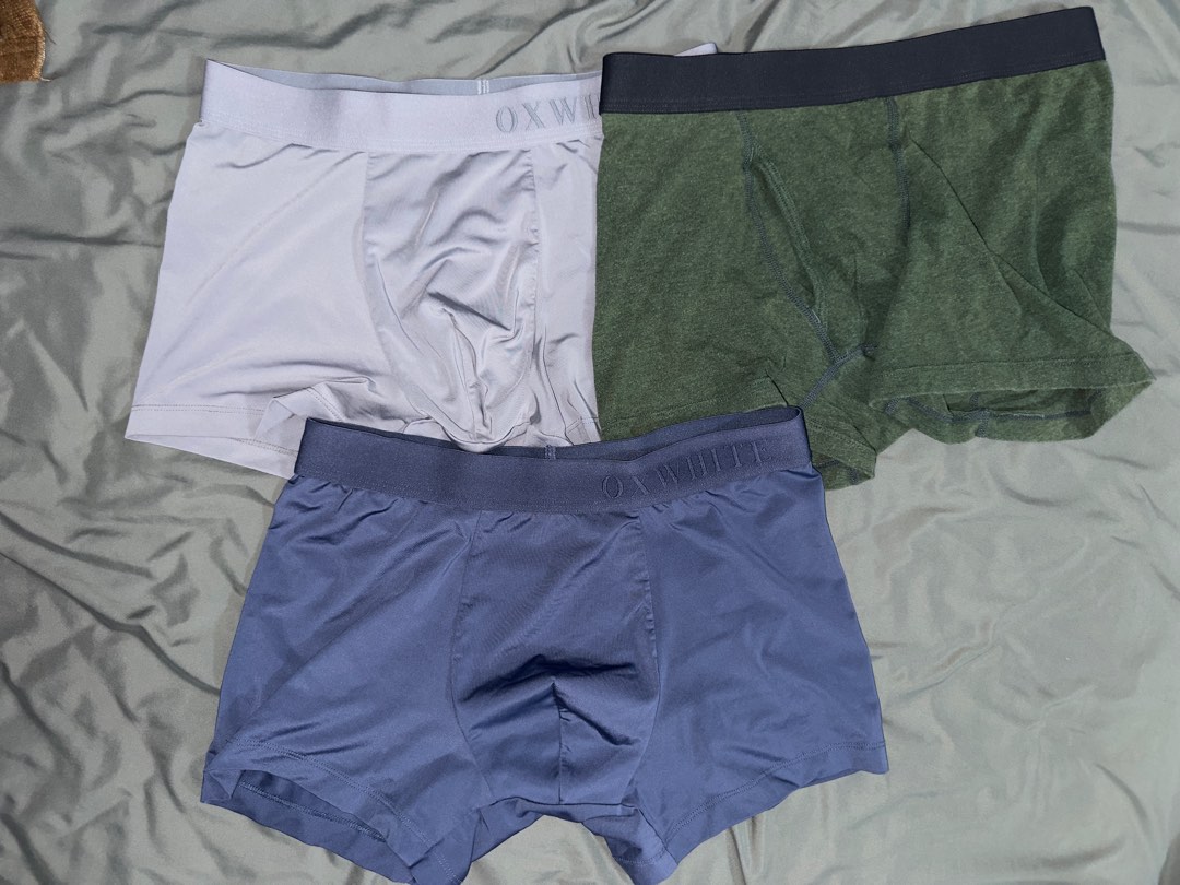 Used Oxwhite & Uniqlo underwear, Men's Fashion, Bottoms, New Underwear ...