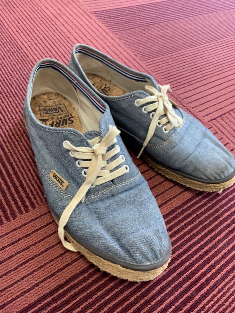 Vans Surf Siders Shoe Men s Fashion Footwear Sneakers on Carousell