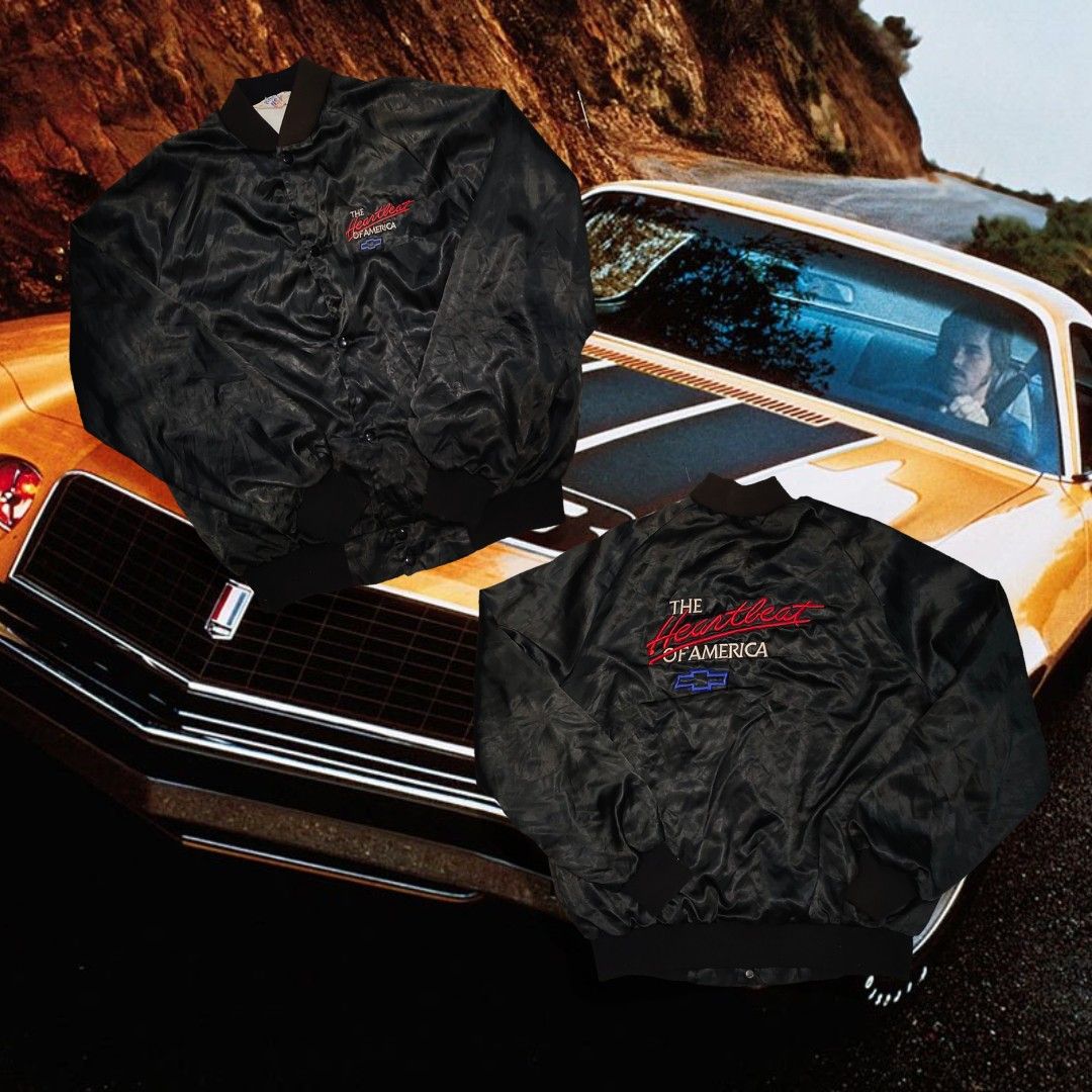 Vintage 80s Chevrolet Jacket by West Ark Men s Fashion Coats Jackets and Outerwear on Carousell