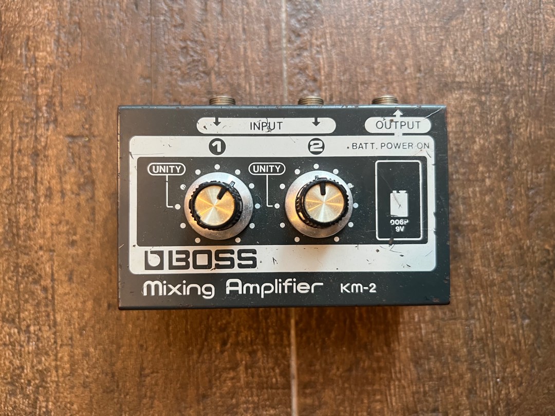 Vintage BOSS KM-2 Mixing Amp, Hobbies & Toys, Music & Media, Music