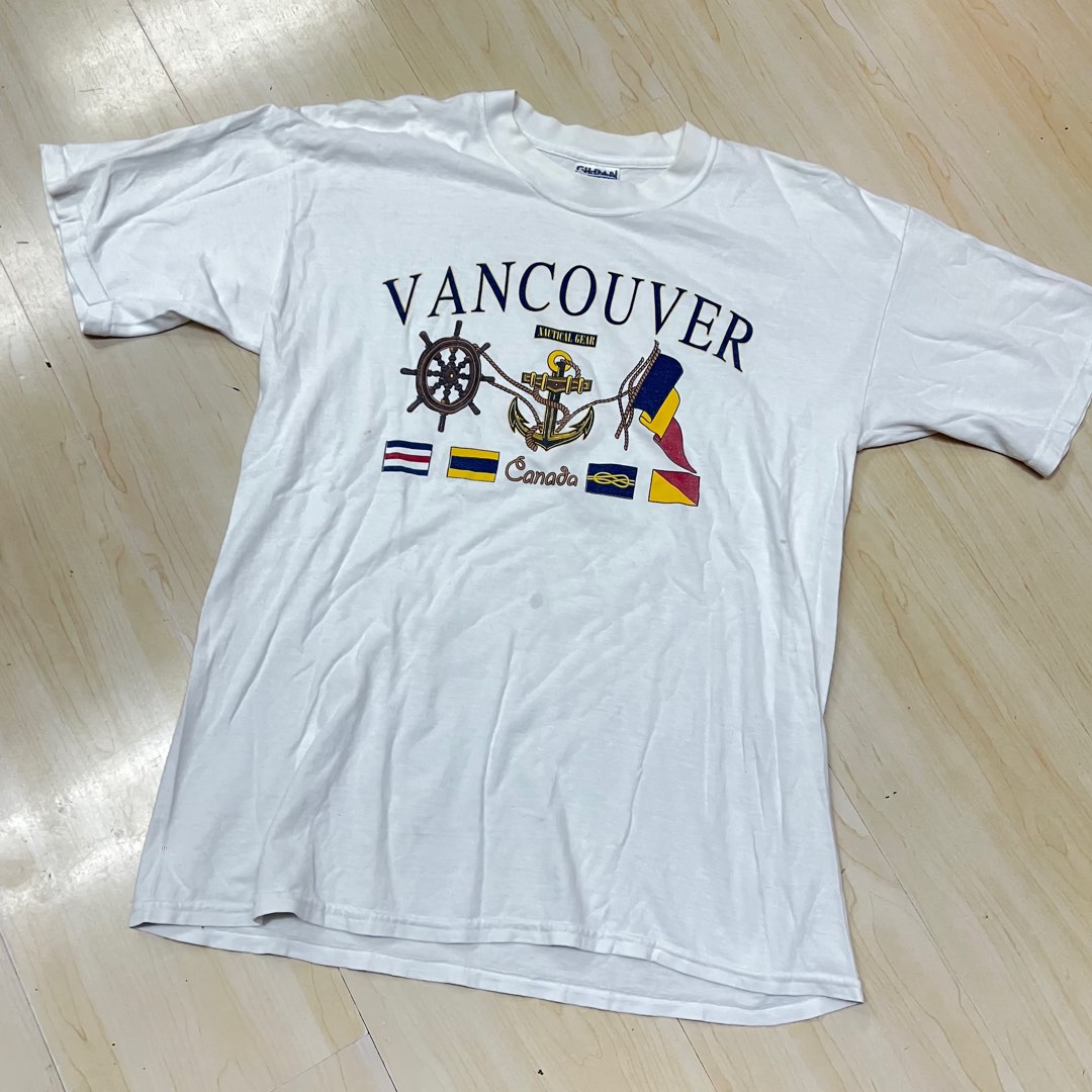 Vintage Canada Vancouver Tee, Men's Fashion, Tops & Sets, Tshirts