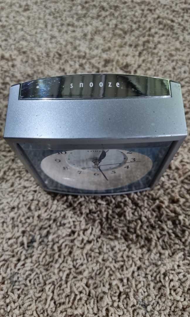 Vintage Citizen Table Clock Japan on Carousell